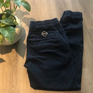 Navy blue Fairplay joggers